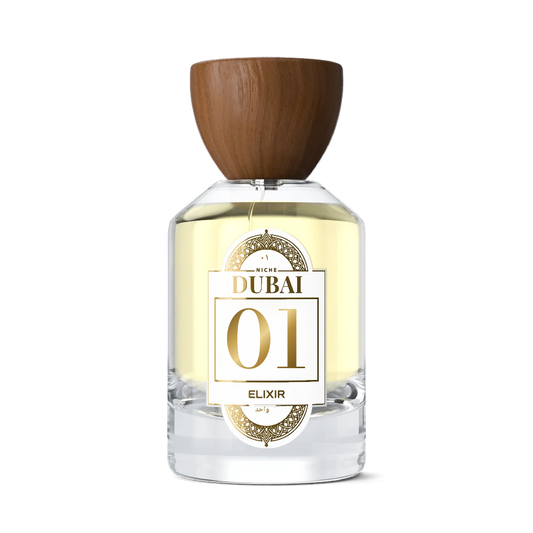 Niche Dubai 01 Elixir perfume bottle – caramel vanilla Dubai niche perfume for layering