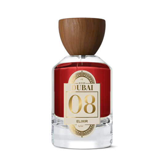 Niche Dubai 08 Elixir perfume bottle – black cherry vanilla Dubai niche perfume for layering